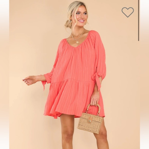 NEW Apricot Orange Dress - Picture 5 of 11